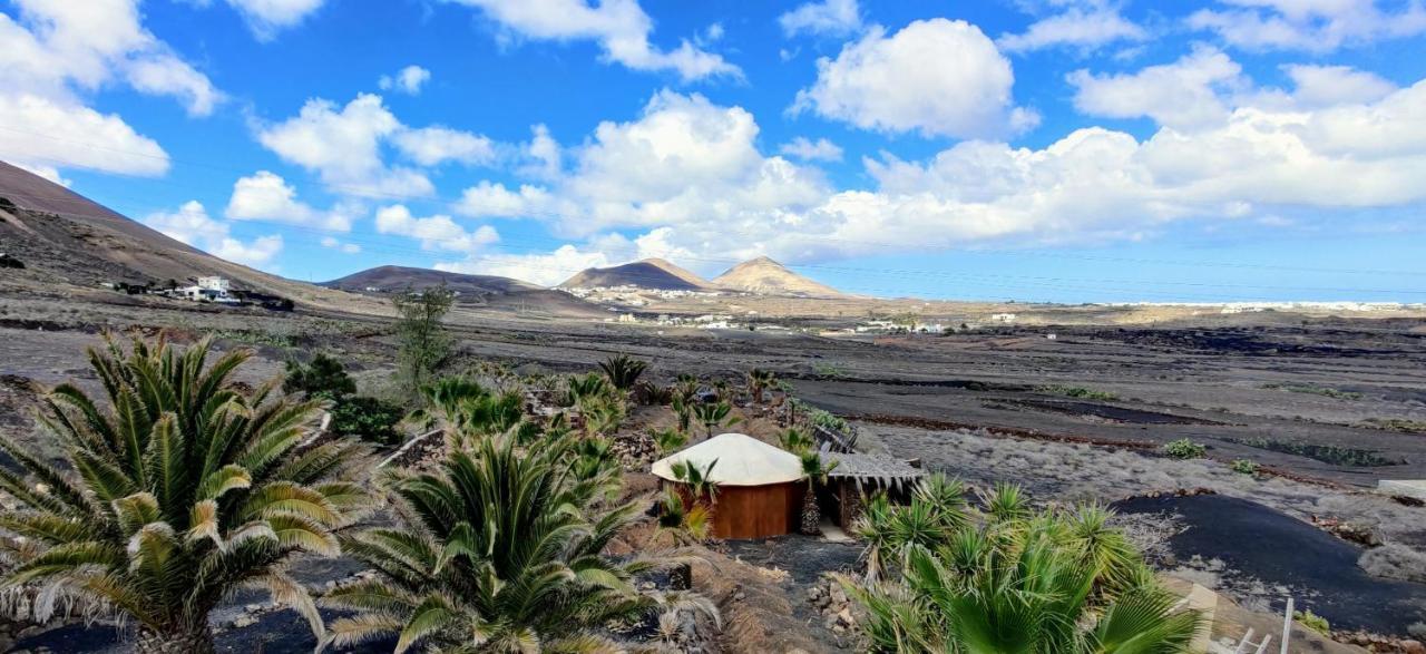 Gemuetliche Holzjurte La Asomada Lanzarote Lägenhet Tías Exteriör bild