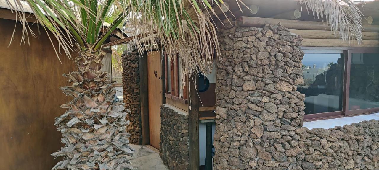 Gemuetliche Holzjurte La Asomada Lanzarote Lägenhet Tías Exteriör bild